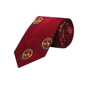 Cordings Crest Silk Woven Tie